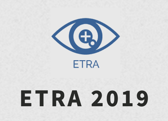 5 papers at ETRA 2019
